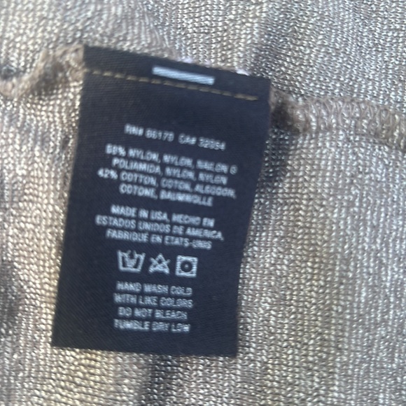 Micheal Star NWOT wrap tie shirt with stretch & long bell sleeves Boho sz XS/S - Picture 8 of 10